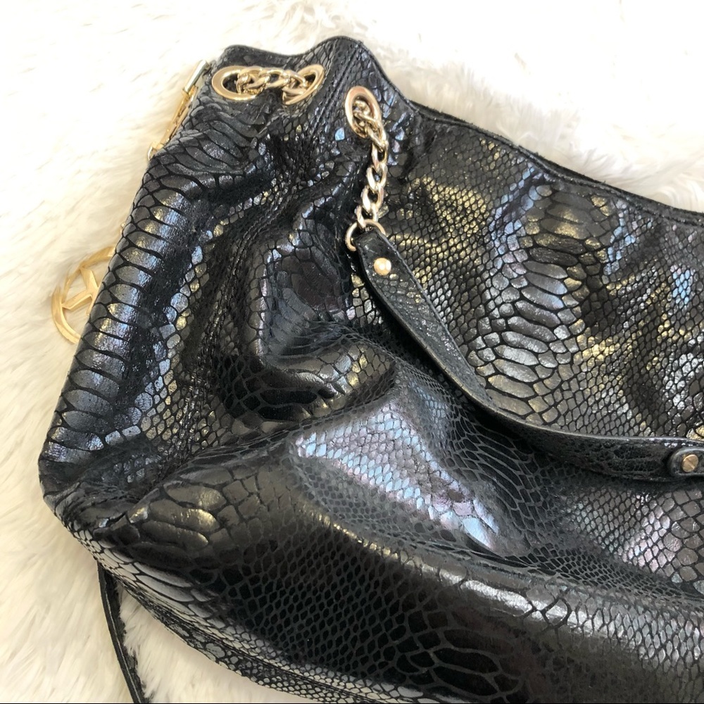 Michael Michael Kors Jet Set Chain Python-Embosse… - image 8